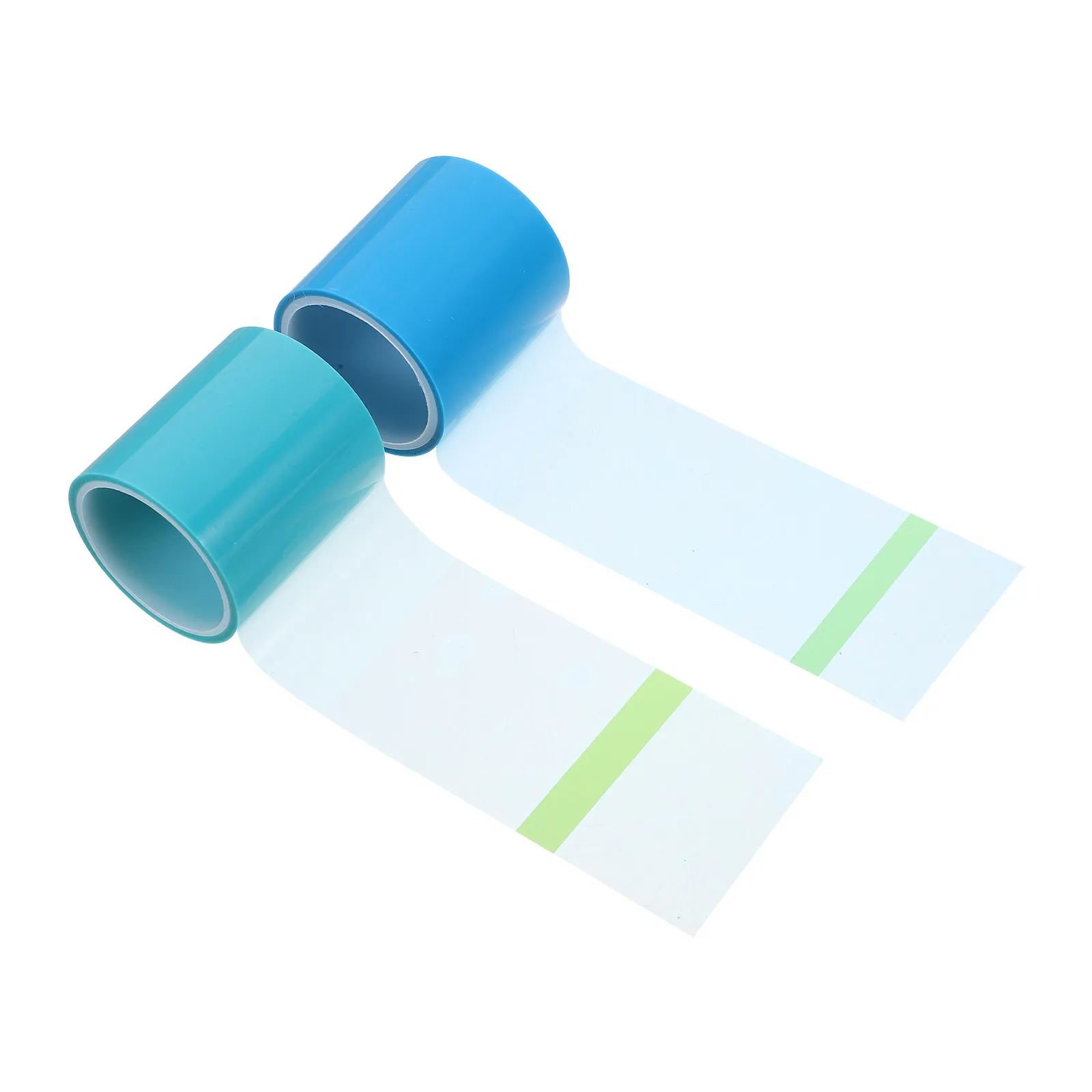 2 Rolls Resin Prototype Tape Transparent Base High Temp Resistant for DIY Epoxy Resin Projects Seamless Paper Tape