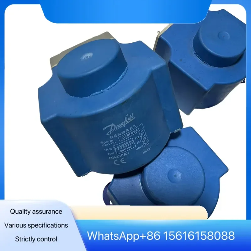 018F6821 Danfoss BN240CS Solenoid Valve Coil AC230V Replacement Part for Refrigeration System Complete Model Code 018F6821