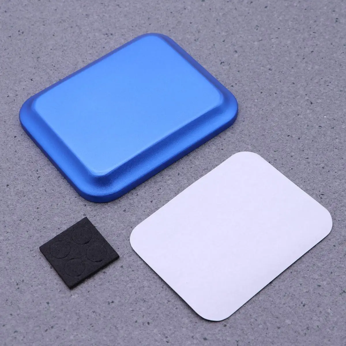 Screw Tray Hardware Parts Holder Blue Square Trays Strong Metal Tool Storage Box Organizer for Mechanic