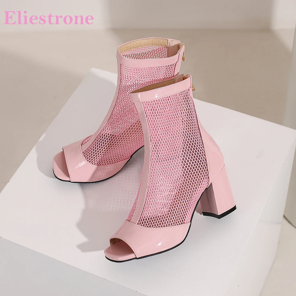  New Summer Lovely Pink White Women Sandals Sexy High Heels Office Lady Dress Shoes Plus Small Big Size 12 33 43 48 50