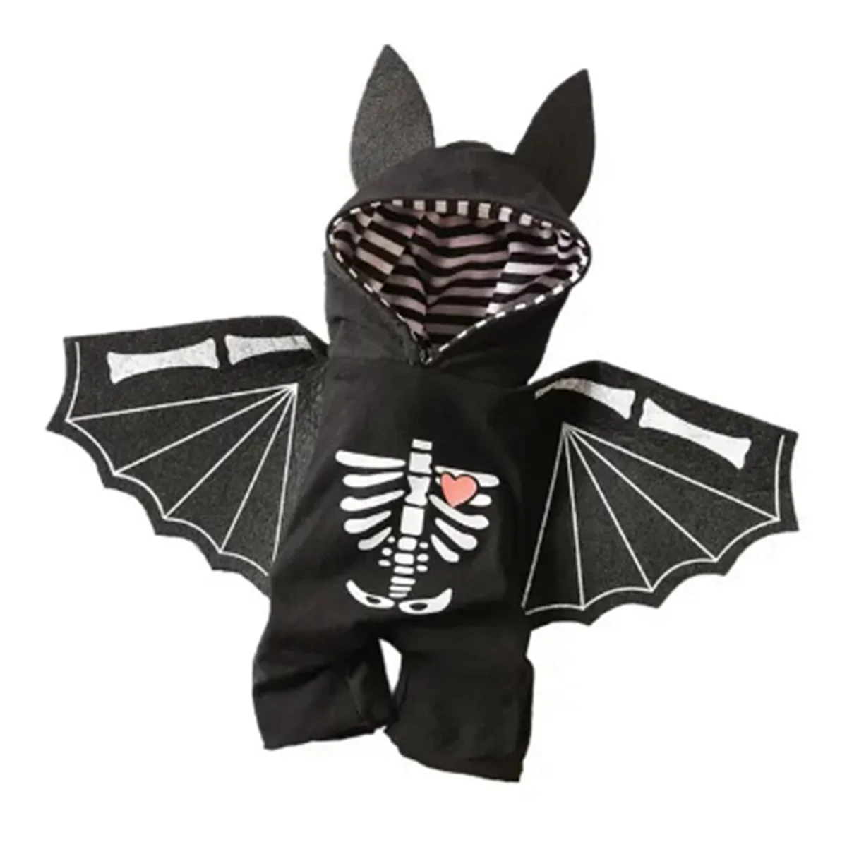 Dog Bat Clothing Halloween Pet Costumes Bat for Small Medium Large Dogs L