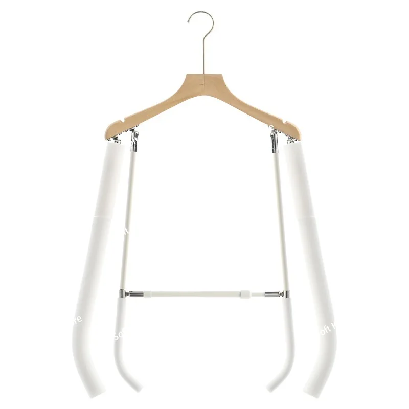 

Men's short-sleeved T-shirt/POLO shirt shooting bracket, adjustable model display hanger, efficient flat shot hanging props