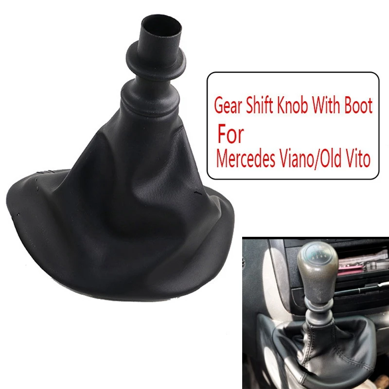 Auto Accessories Automatic Gear Shift Knob with Boot Car Shift Knob for Mercedes-Benz Viano/Old Vito