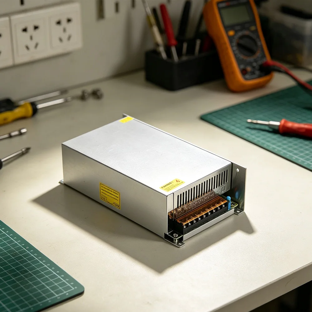 720W 24V 30A LED Power Supply with Dual Voltage Input Selector and Advanced Thermal Management for Consistent Performance