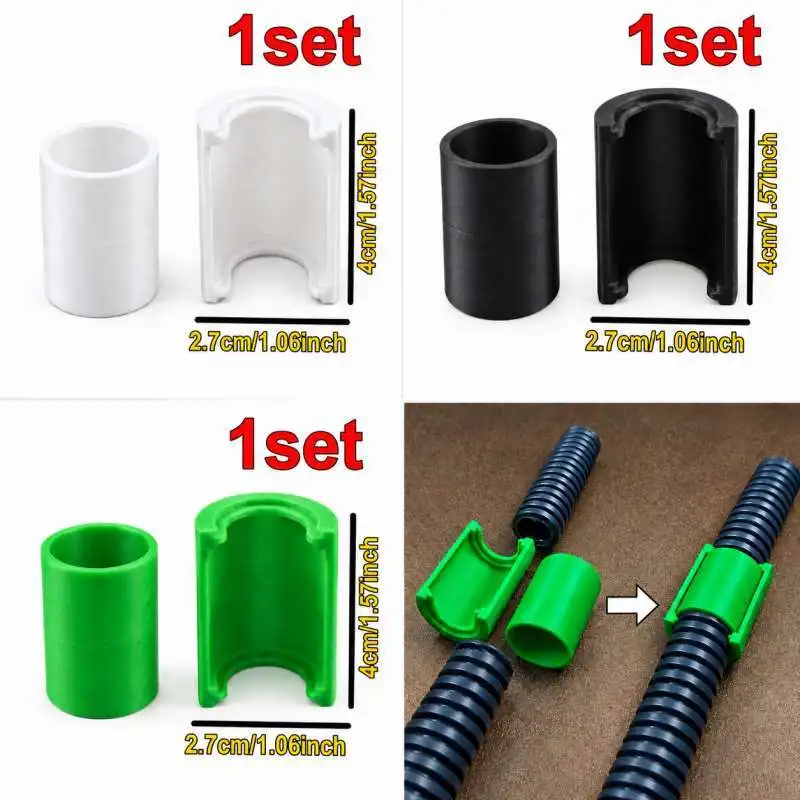 20mm Flexible Conduit Coupling Connector Straight Joint Adapter for Electric Tube Pipe Wiring