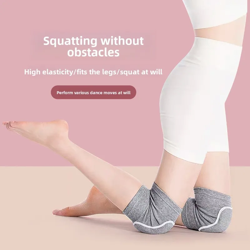 Thickened Sponge Dance Knee Pads for Women Universal Fit Jazz Volleyball Yoga Kneeling Sports Protective Gear Soft Cushion
