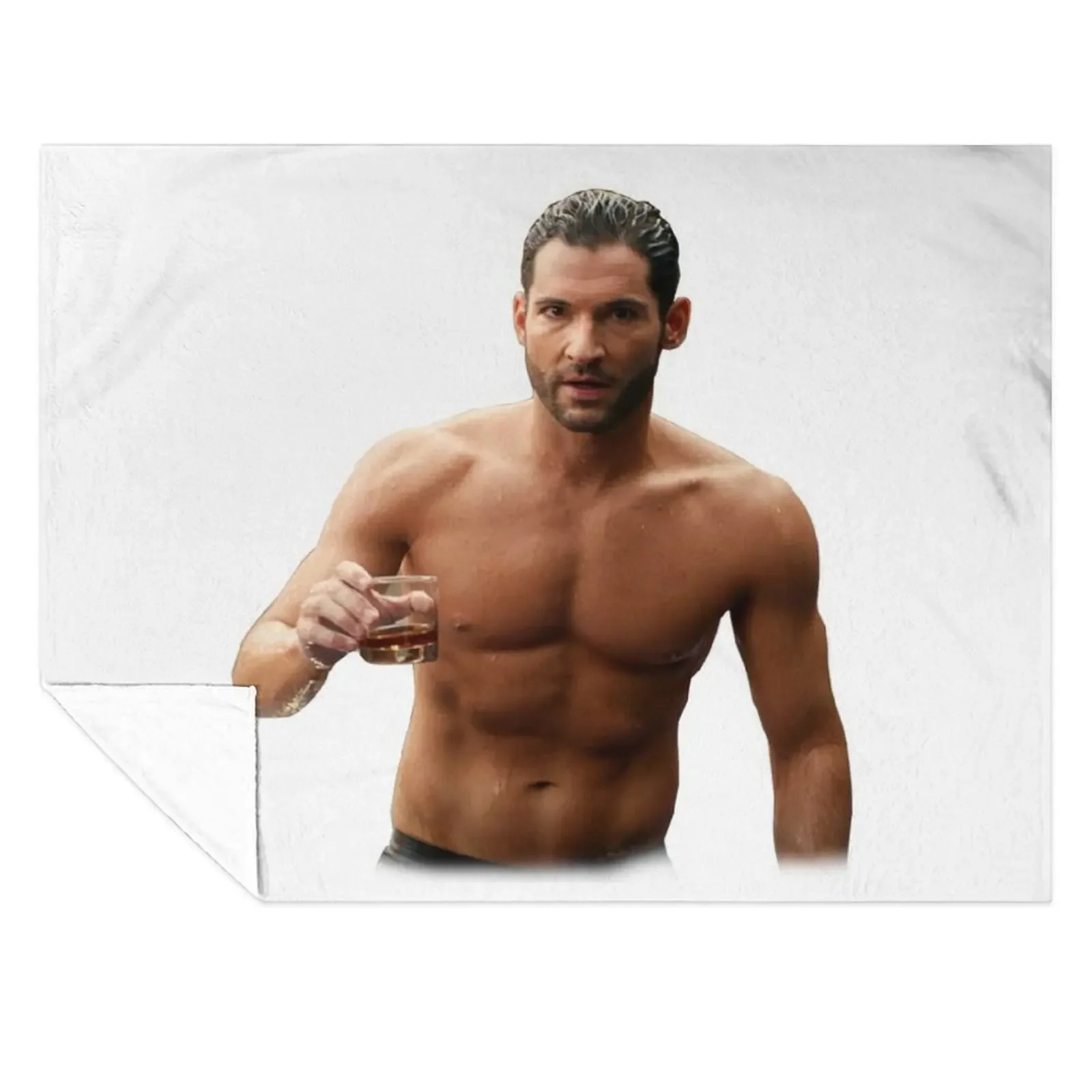 

Tom Ellis Throw Blanket Plaid Plush Thin christmas gifts Blankets