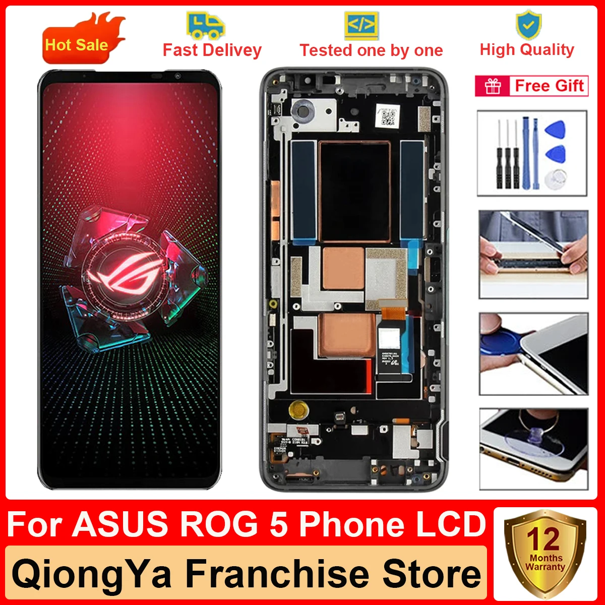 testato-678-display-originale-rog-5-per-asus-rog-5-phone-zs673ks-i005da-rog-5-pro-con-cornice-lcd-touch-screen-digitizer-assembly