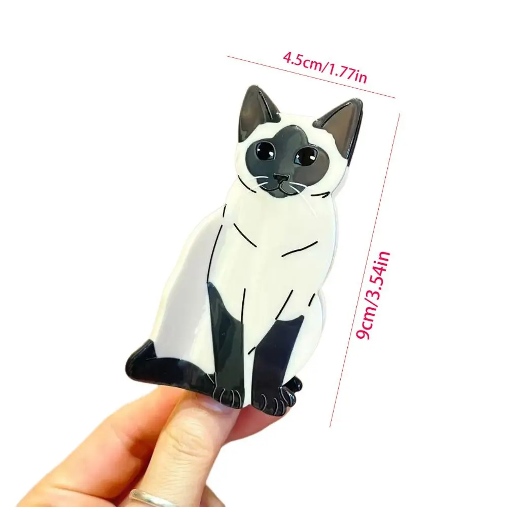 Mode Essigsäure Acetat Katze Haar Klaue Cartoon Haarnadel Tier Haar Clip Kopfschmuck Haar Zubehör Shark Clip Täglich