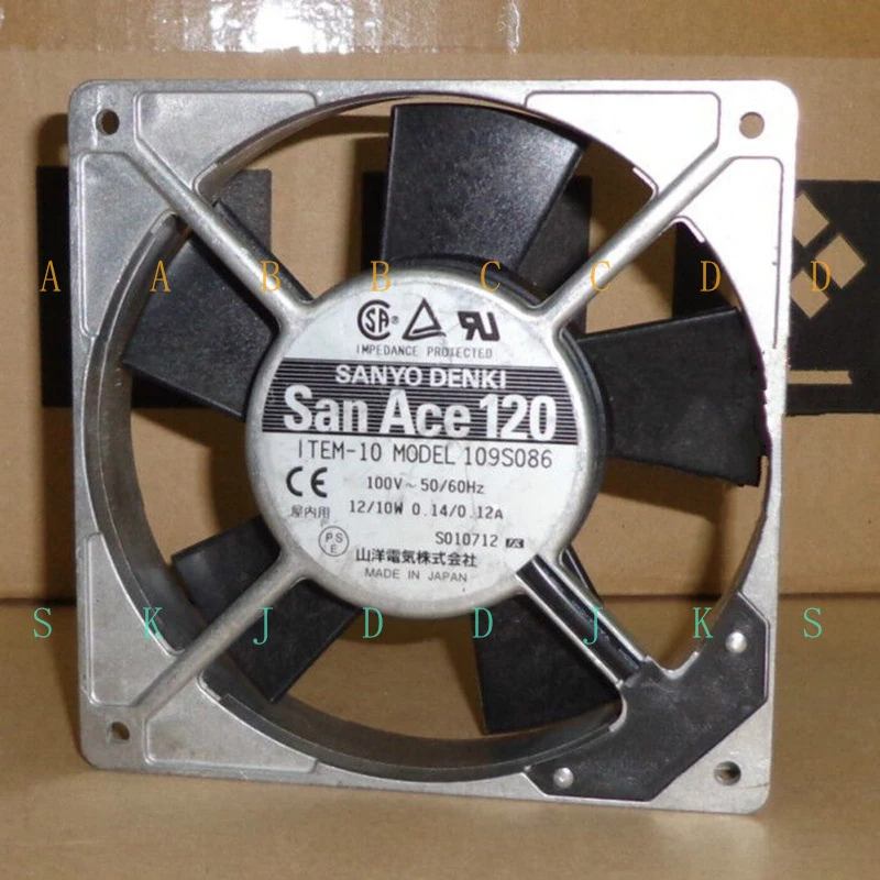 

M New 109S086 100V 12/10W fan For SANYO