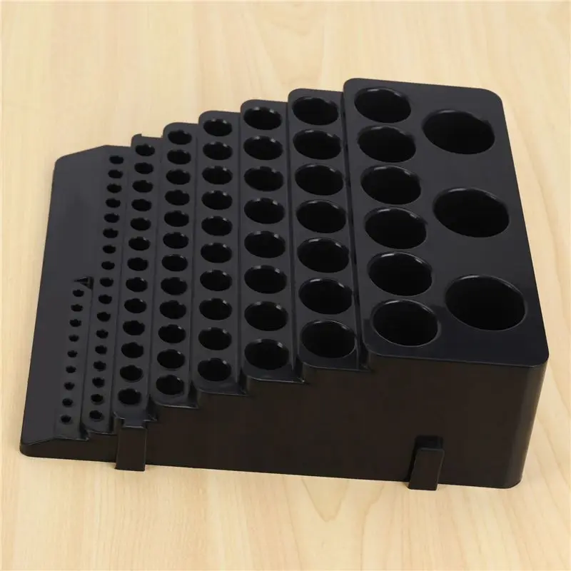 AB42-4X Drill Bit Storage Box Milling Cutter Saving Space Drill Finishing Holder Organizer Case Box