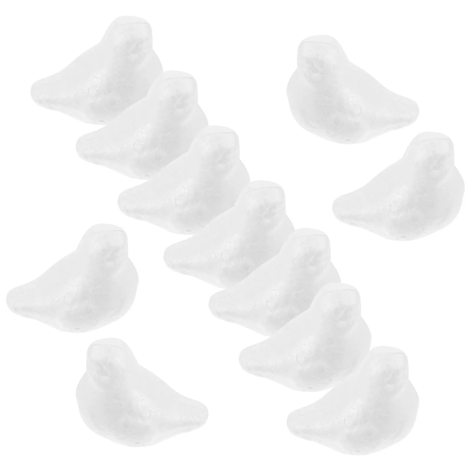 

12Pcs Bird Shaped Foam Crafts DIY Painting Ornaments for Kids Creative Party Favors Cute Decorative Props for Celebration Events