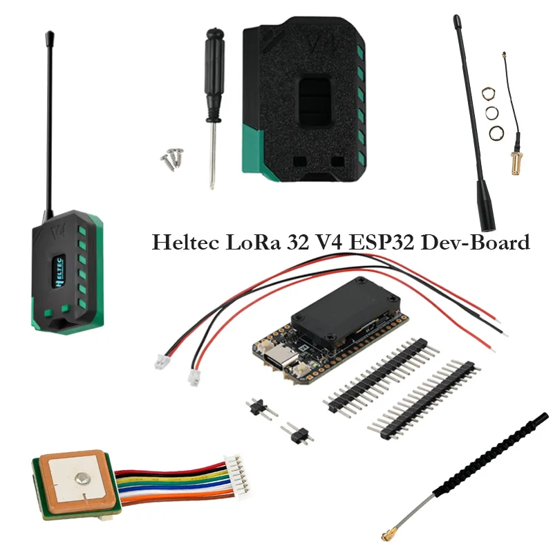 Heltec WiFi LoRa 32 V4 Development Board Module Compatible Enclosure Display High Power SX1262 ESP32 Chip Parts for IoT Devices