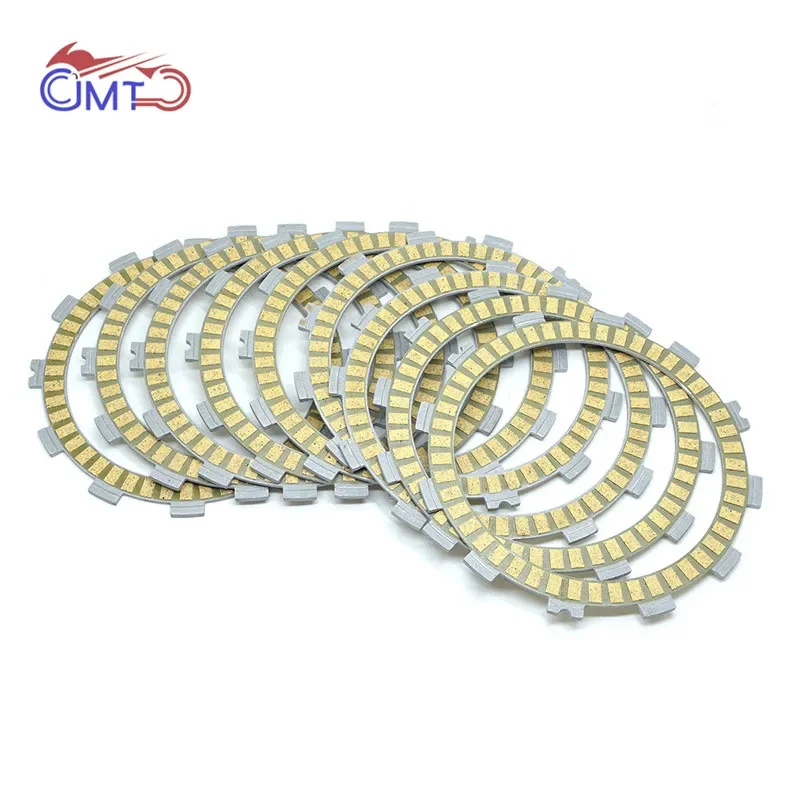 Dla Kawasaki Ninja ZX6R ZX6RR ZZR600 ZX 600 636 Z750 Z750S Z800 KLZ1000 Versys 1000 Fiberous Clutch Friction Disc Plate Kit 9P
