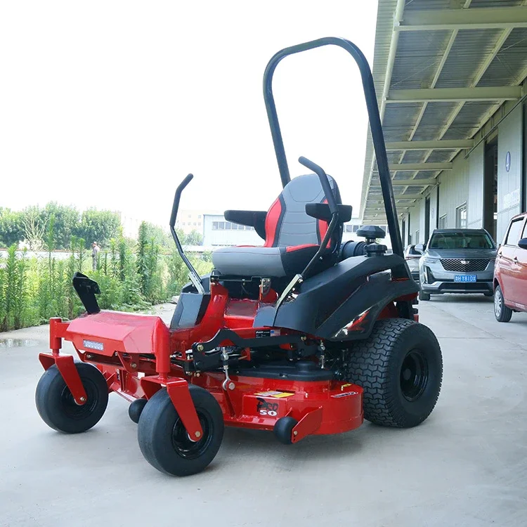 Hot Selling Riding Lawn Mower Tractor  with gasoline for grass cutting 25HP 48 50 60 inch Zero Turn  Lawn Mower  For Ball Field