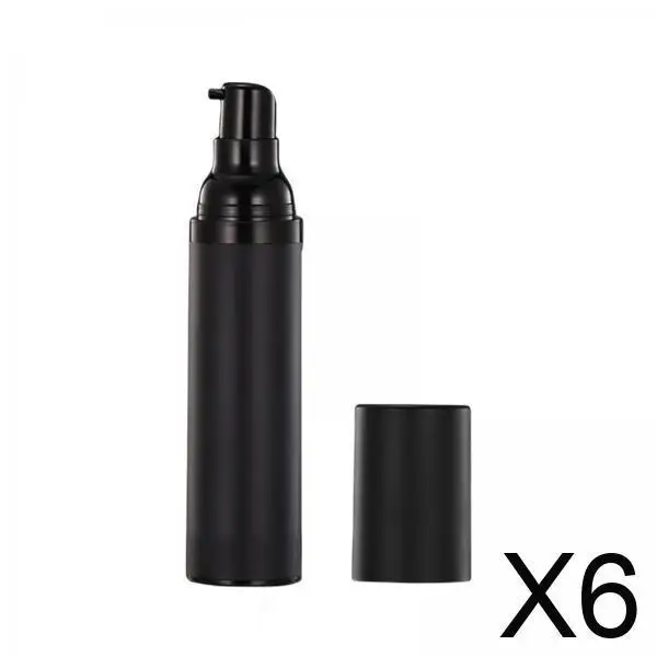

6xSmall Sample Bottle Portable Empty Bottles for Cosmetic Liquid Bathroom 30ml