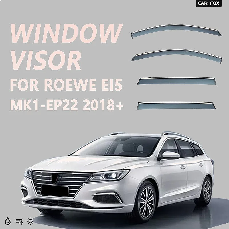 

For ROEWE EI5 2018+ Car Window Visor Rain Sun Shade Awning Windshield Side Deflector Auto Accessories