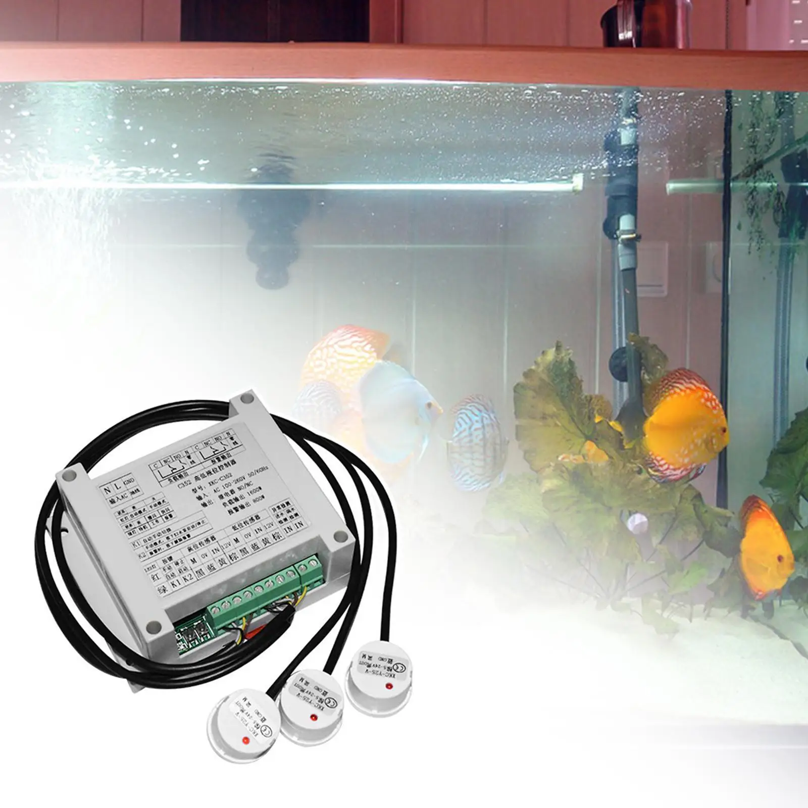 

Automatic Water Level Controller Easy to Use Convenient Diversified Control Accessories Parts for Overhead Tank Water Tank Home