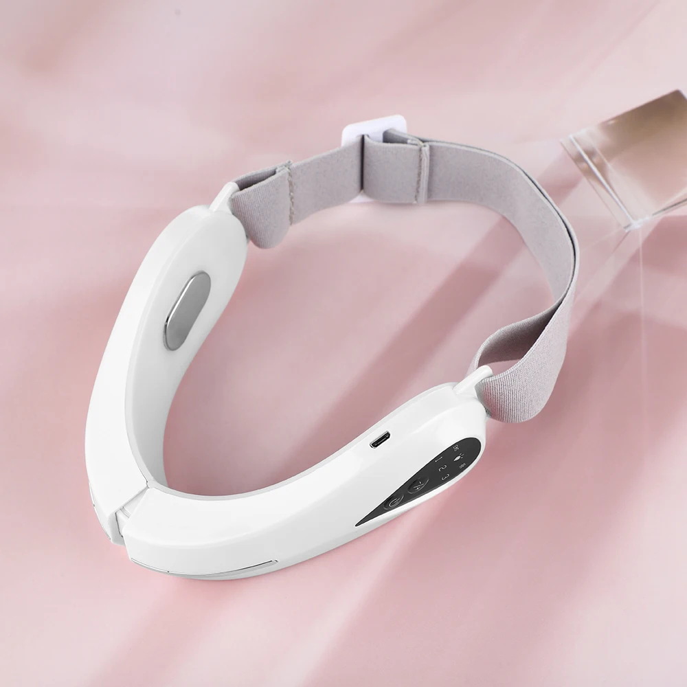 Dispositivo per il lifting del viso Linea V Massaggio facciale Luce rossa blu Ringiovanimento della pelle Doppio mento V Riduttore viso Strumento di bellezza viso sottile