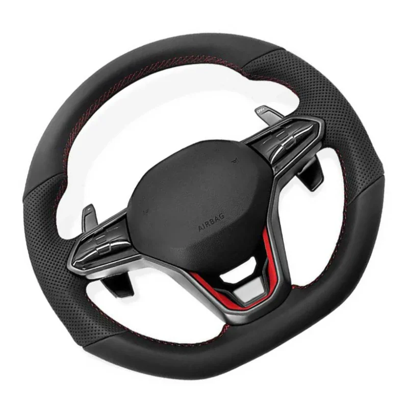 Car Steering Wheel for Volkswagen VW Golf 5 6 7 MK2 MK3 MK4 MK5 MK6 MK7 R GTI GTD GTE Polo GTI Scirocco New Style Steering Wheel