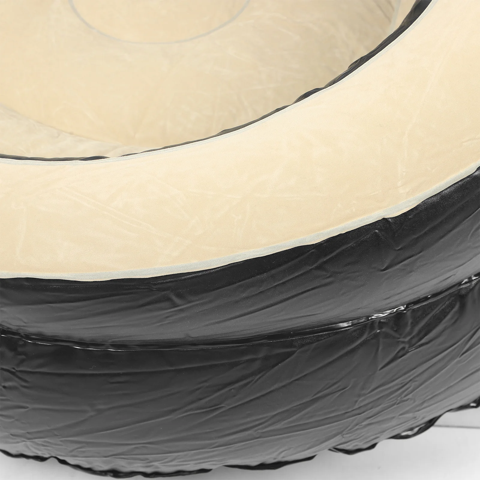 Sofá inflable plegable pequeño, suave, cómodo, taburete portátil para exteriores, silla de aire, sofá perezoso, sofá de aire