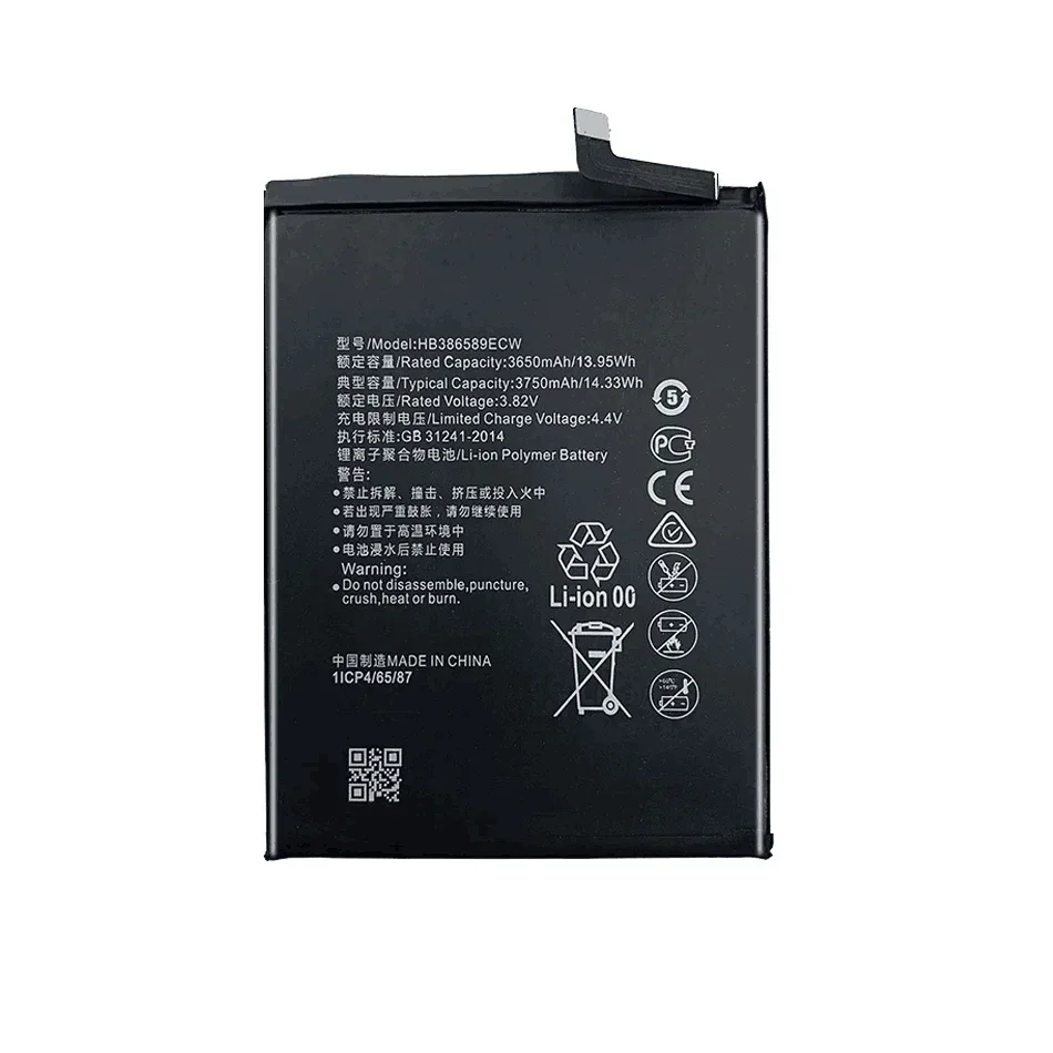 Mobile Phone Batteries 3750mAh For Huawei P10 Plus P10Plus For Honor 8X Honor8X View 10 View10 V10 BKL-L09 BKL-AL20 Battery