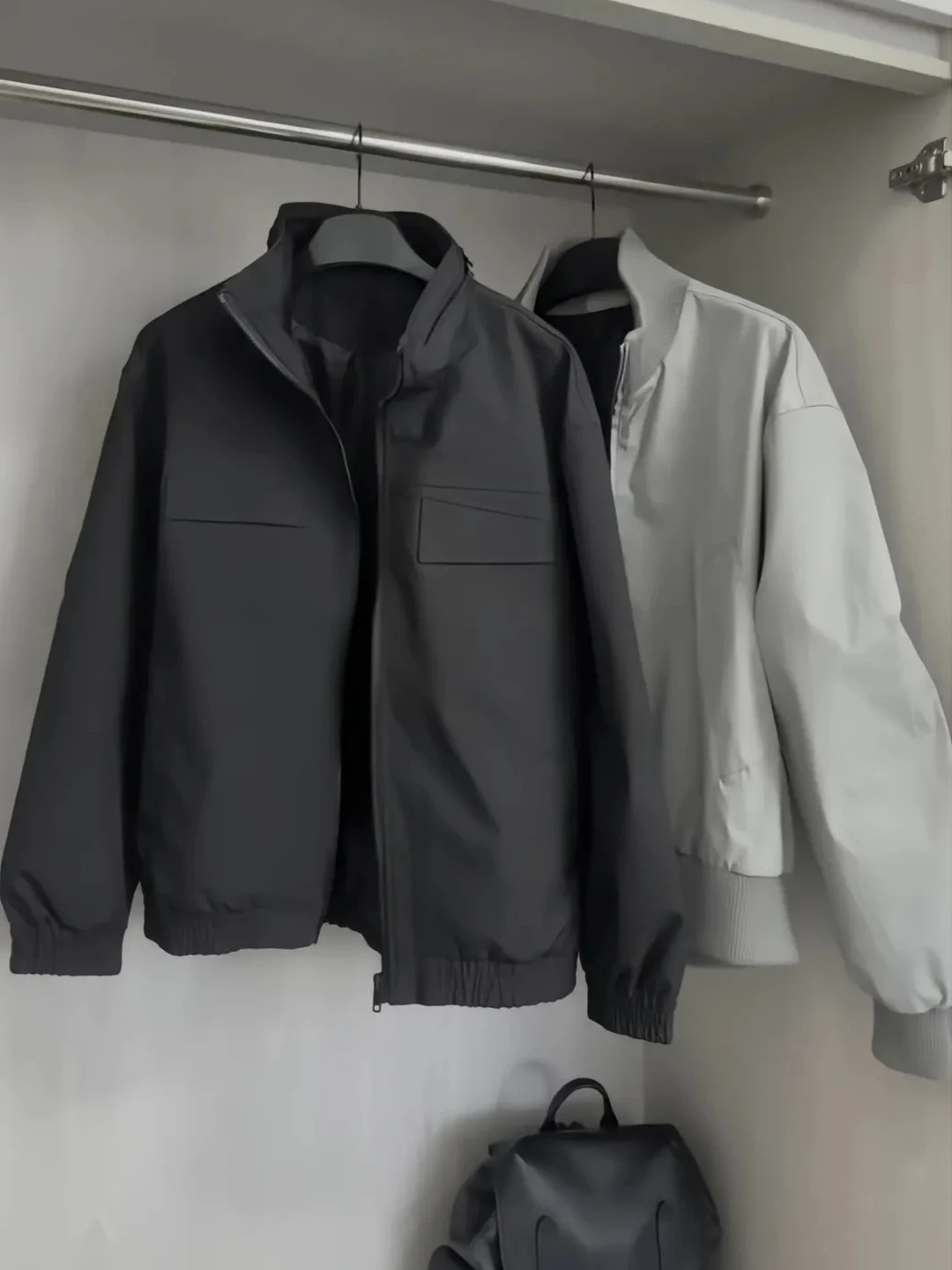

Мужская рабочая куртка Bla ort, осенняя, в стиле Cleanfit, пилотская куртка, американская ретро-модель с воротником-стойкой, бейсбольная куртка из полиэфирного волокна