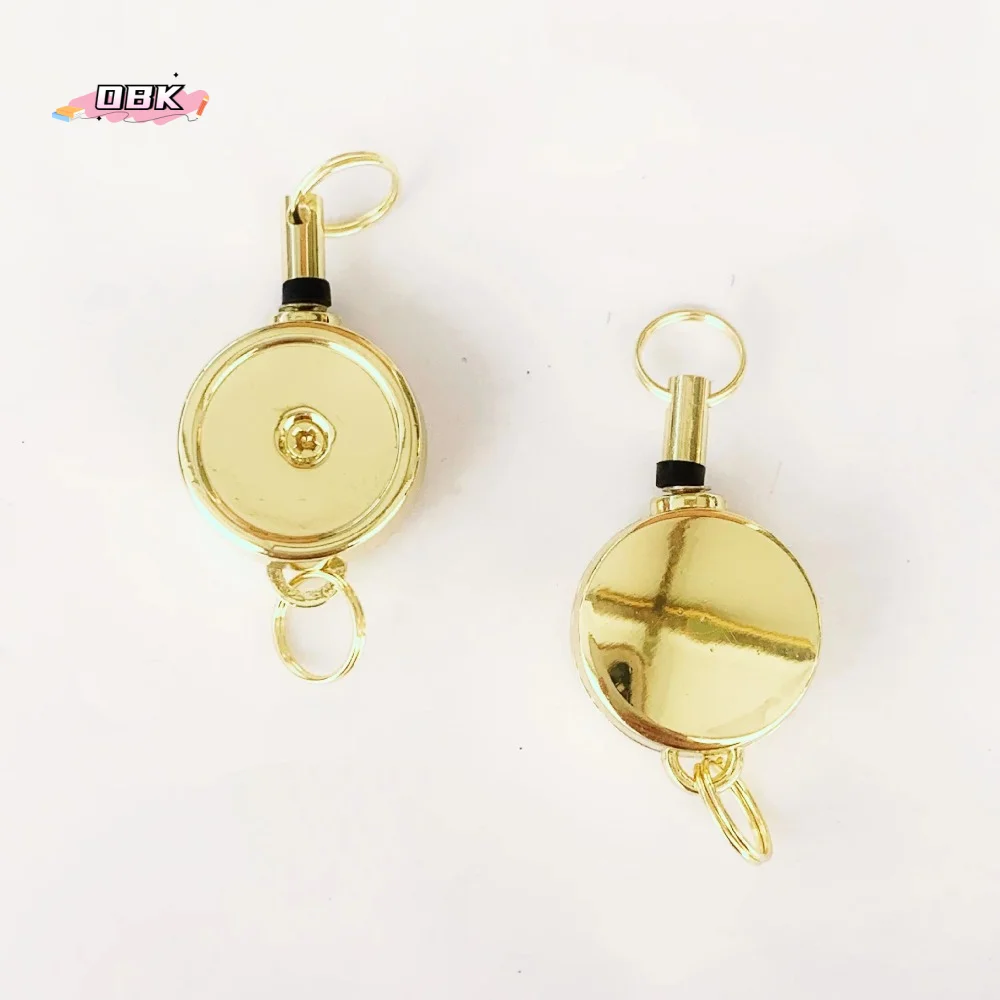 

Телескопический выдвижной брелок для ключей, противоугонная растягивающаяся веревка, брелок для ключей, держатель для удостоверений личности, мини-телескопический брелок для ключей, держатель для ключей