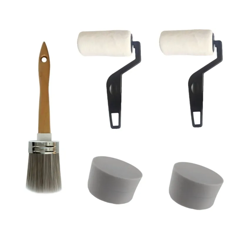 AT02-Paint Tool Set-Dust Cover Included 5-Piece Multi-Functionality For Renovation And Wall Painting