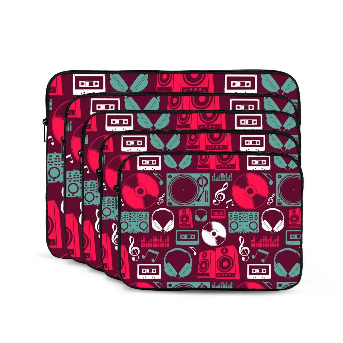 Funda Musical sin costuras para ordenador, funda para ipad, portátil