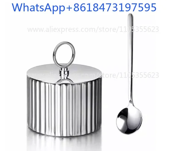 Light luxury sugar jar，Nordic seasoning light luxury seasoning box high value storage kitchen assistant seasoning bottle