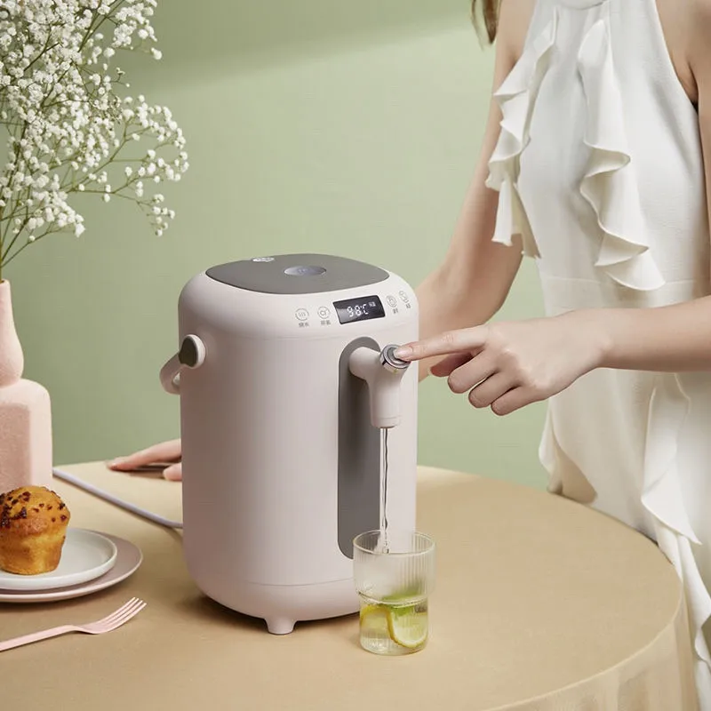 220V 3L กาต้มน้ำไฟฟ้าสแตนเลสด้านในแบบพกพาไฟฟ้าต้มหม้อน้ำไฟฟ้าน้ำร้อนขวด