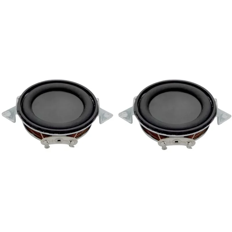 AUIN 2 szt. 1,5-calowe głośniki pełnozakresowe 4 Ohm 8W 40MM neodymowe z wewnętrznym magnesem, składane, do samodzielnego montażu, głośnik Bluetooth — zdjęcie produktu 6