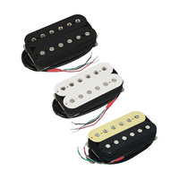 FLEOR 1PCS Double Coil Humbucker Electric Guitar Pickup Alnico 5 Magnet Guitar Parts Replacement