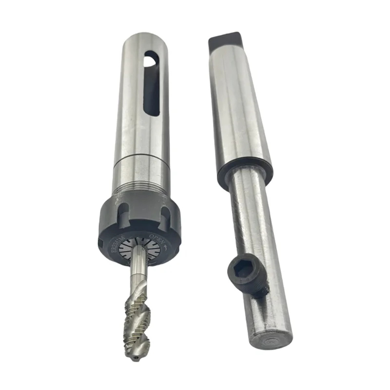 Stuka Telescopic Tap Chuck Holder Floating Tail Stock Morse Taper Fixed Sleeve For Lathe Milling Inner Thread