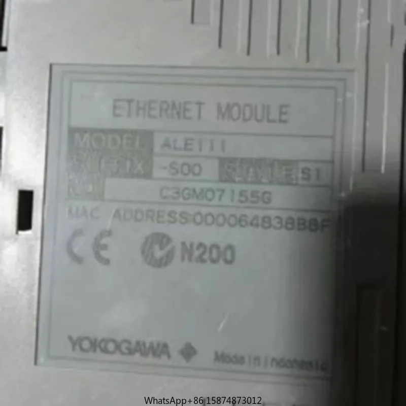 Brand New Yokogawa Ethernet Communication Digital Module ALE111-S00 Point-to-point Connection and Connector RJ-45