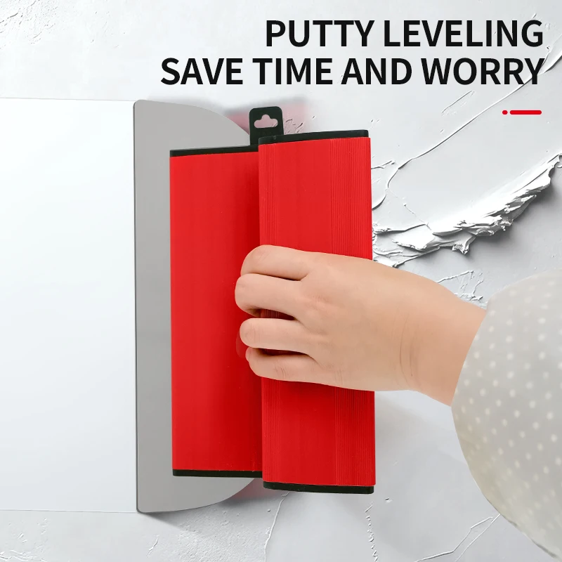 Edging Color Separation Paint Brush with Paint Edger Pad Drywall Skimming Blade for Indoor and Outdoor Use on Walls and Ceilings