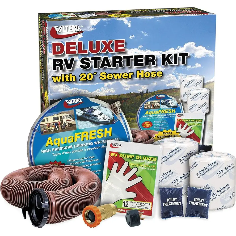 

K88108 Стартовый комплект аксессуаров для автодомов Deluxe с чистой мощностью