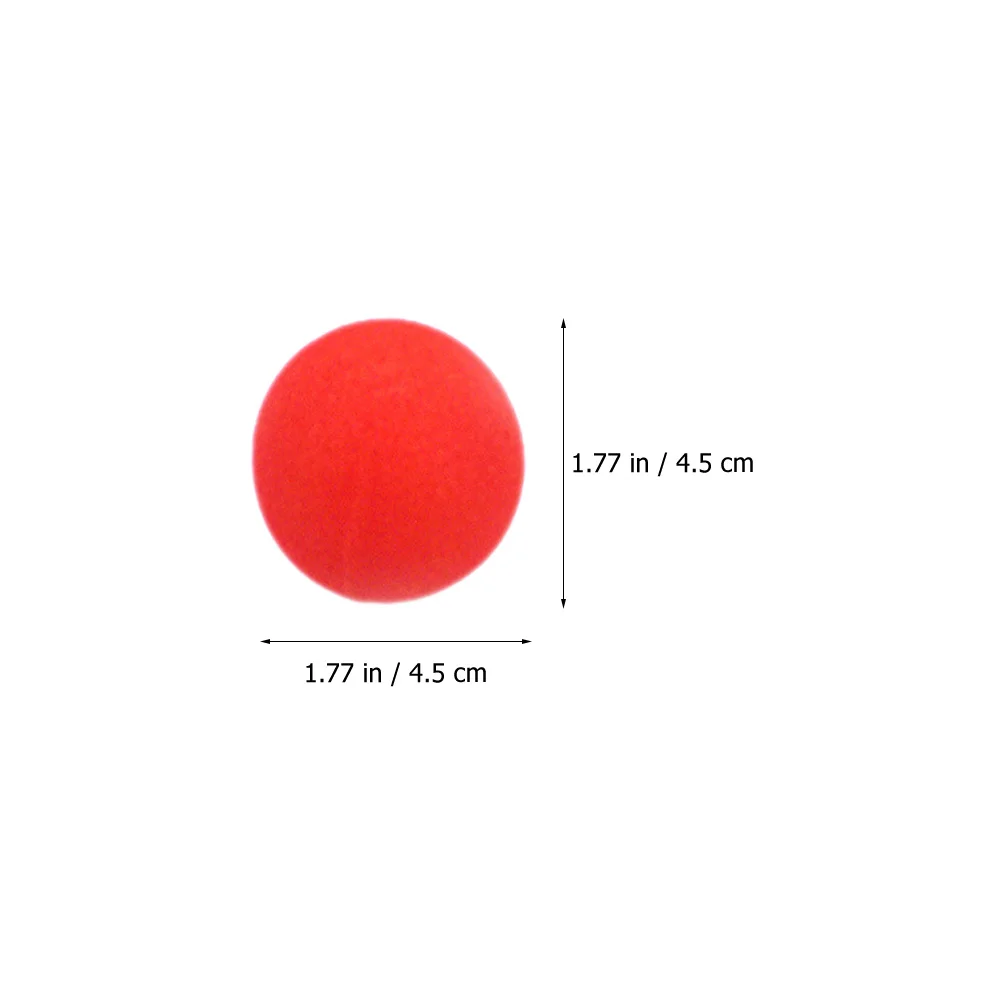

10Pcs Red Sponge Balls Classical Sponge Ball Tricks Prop for Close Range Stage Performance Party Magician Supplies Interactive