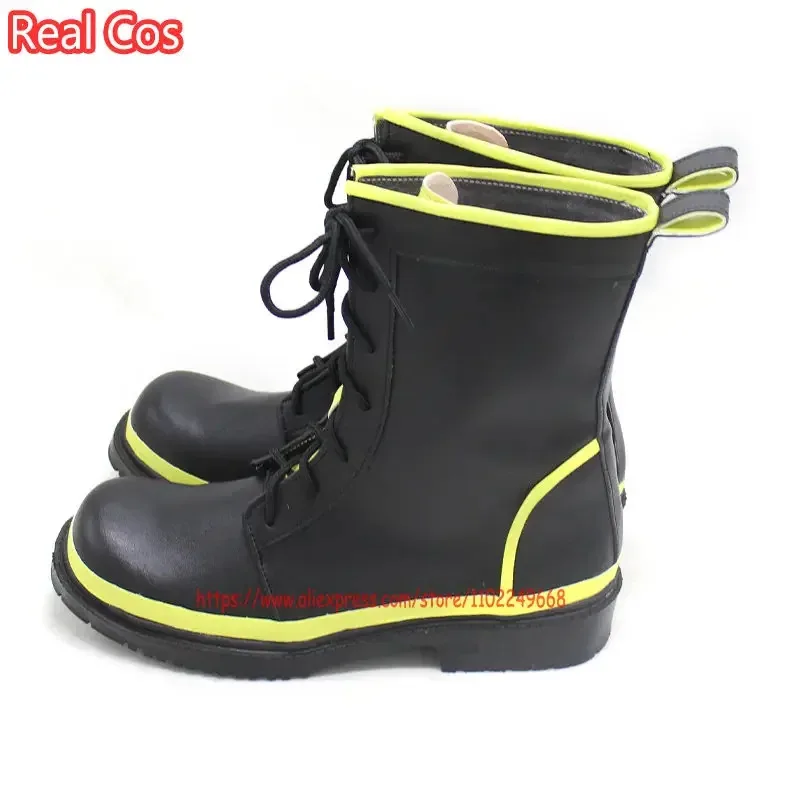 2025 أزياء RealCos Vtuber Nijisanji Noctyx Sonny Brisko التأثيرية أحذية الهالوين من جلد البولي يوريثان للنساء والرجال