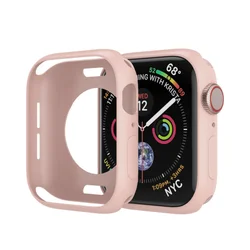 Candy Soft Silicone Case for Apple Watch 46MM 44MM 40MM 45MM 41MM 38 42MM Cover Protector Shell iWatch 10 9 8 7 SE 6 5 4 Bumper