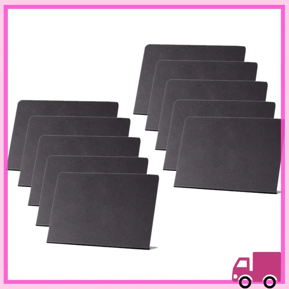Compact 10 Pack Mini Chalkboard Signs 10X7.5Cm Small Chalkboard Sign Mini Chalkboard Signs For Food Chalkboard Buffet Signs