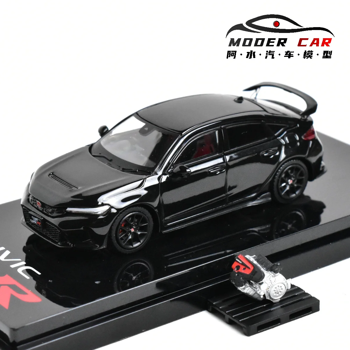 ホビージャパン 1:64 シビック FL5 タイプ R ダイキャストモデルカー