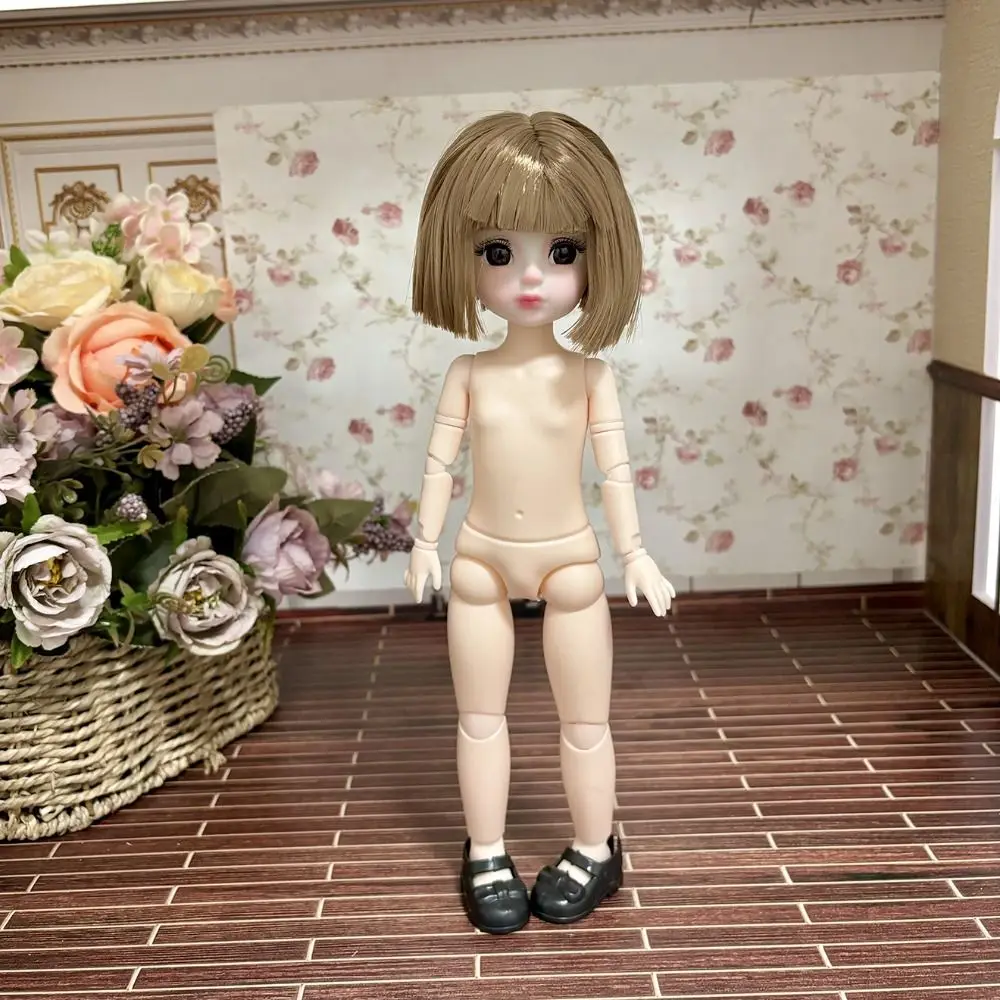 

Without Clothes 1/6 BJD Doll Multi-Joint White Skin Doll Body Dress Up Model Body Doll Replacement Body Doll Accessories