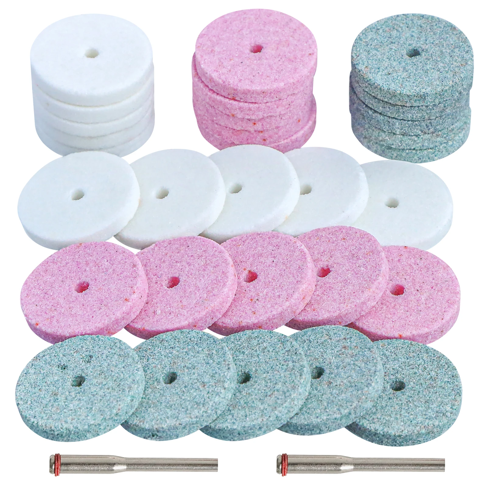 Ceramic Mini Drill Grinding Buffing Wheel Polishing Pad Abrasive Disc Sanding For Dremel Rotary Accessories