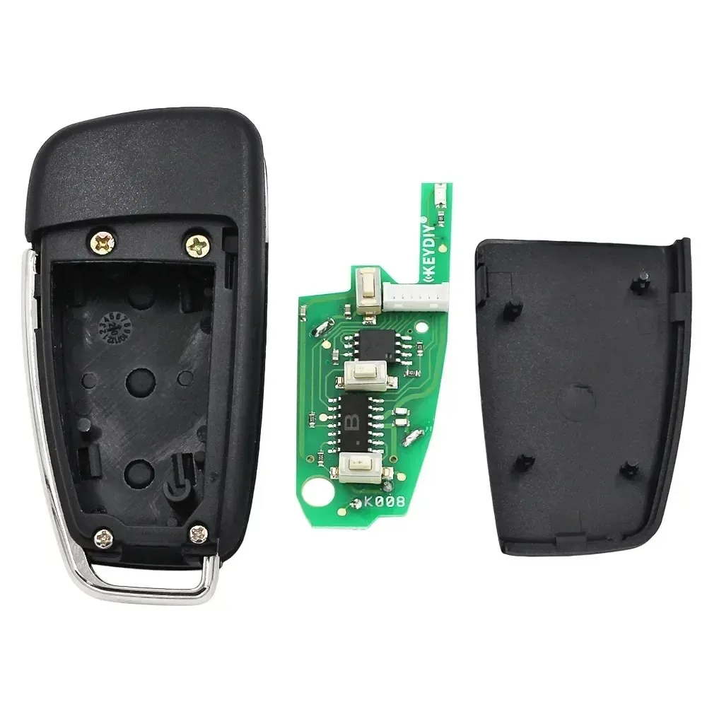 Uniwersalny kluczyk składany KEYDIY KD B02 B27-3 NB27-3 do Audi typu A4 A4L A5 A6 A7 A8 Q5