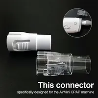 AirMini Universal Adapter - For Any Mask ResMed AirMini Hose Connector For CPAP Tube Port to Universal Nasal Masks Accessories