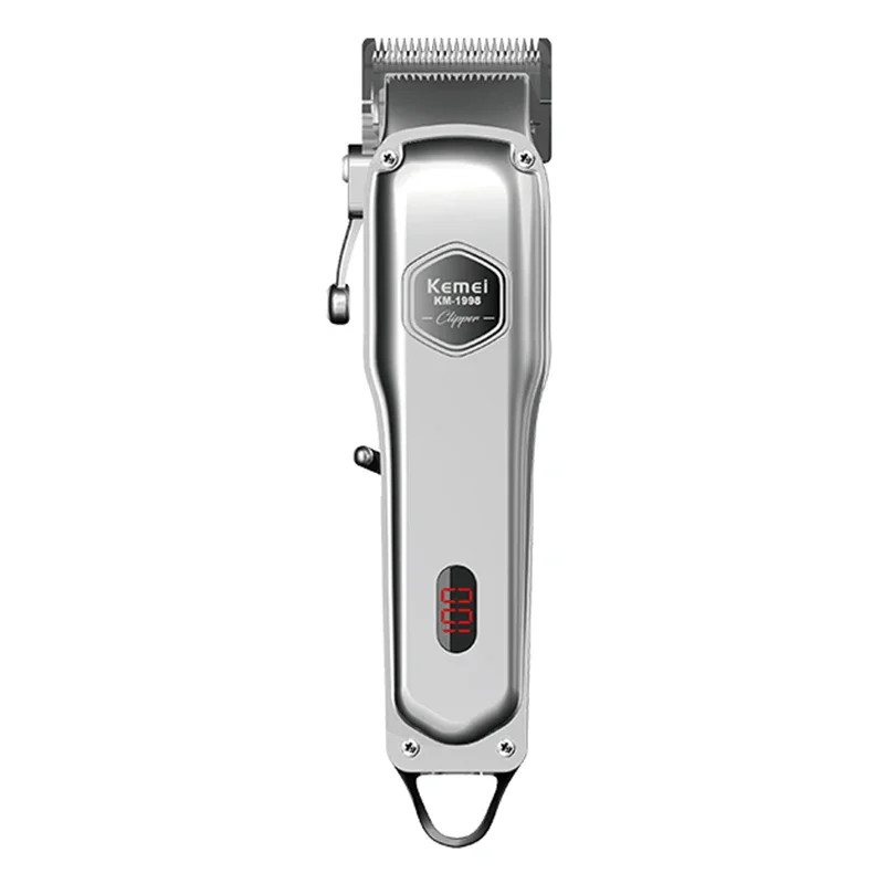 

Professional Electric Hair Trimmer Metal Housing Hair Clipper Beard Trimmer Rechargeable Haircut Machine