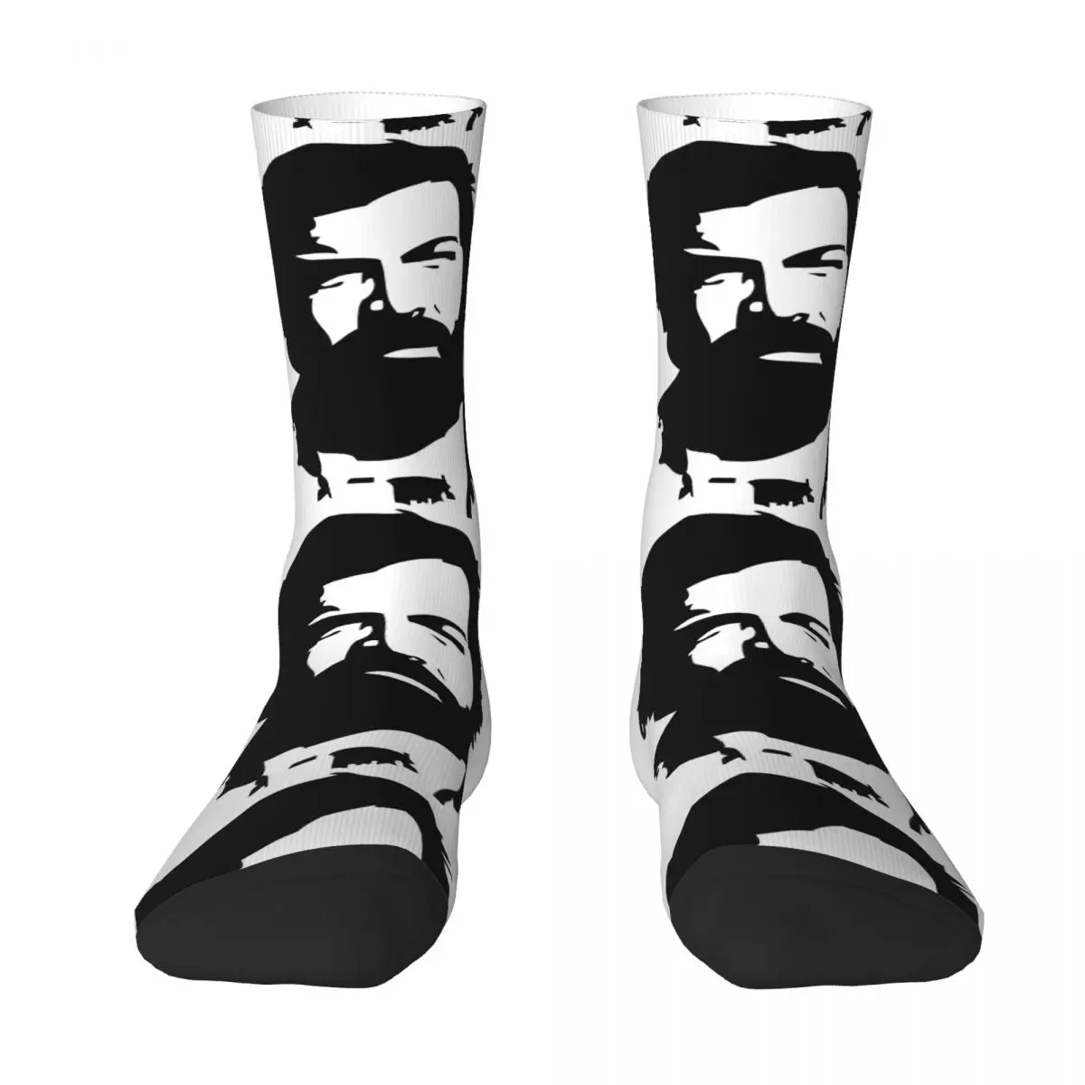 Bud Spencer Und Terence Hill Stockings Men's Socks Warm Soft Fashion Socks Autumn Cycling Non Skid Pattern Socks Gift