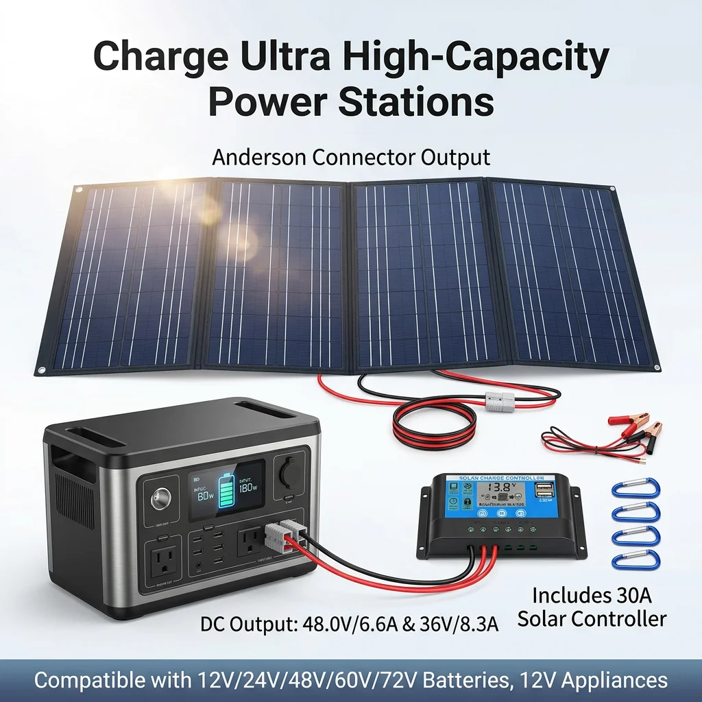 Pannello solare pieghevole da  - Solar Charger Panel Foldable recensione e prezzo